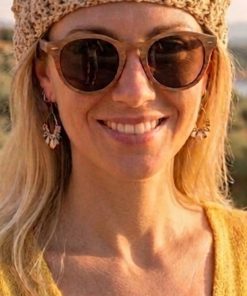 bonnet naturel en chanvre tricoté en France