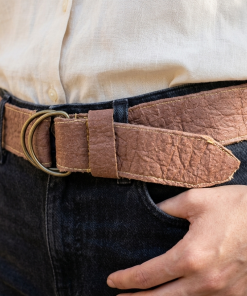 ceinture en pinatex une alternative au cuir