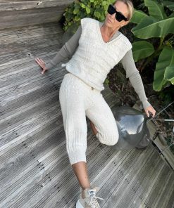 pull perle en maille