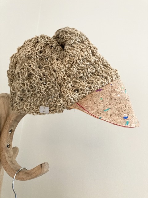 casquette 100 % fibre végétale
