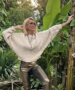 Pull ample en fibres naturelles